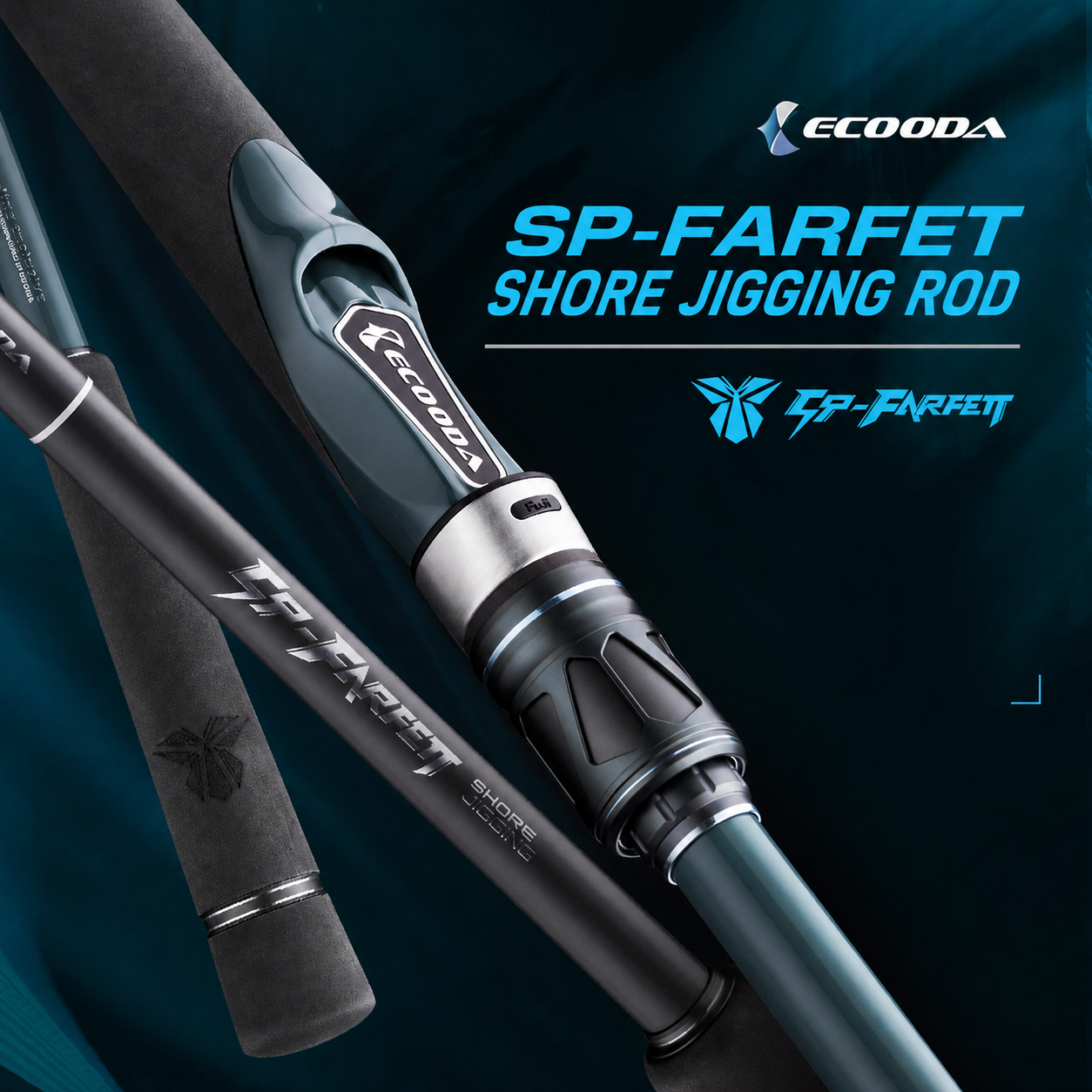 Ecooda SP-FARFET Shore Jigging Rod EFSHJ-S962MH