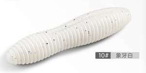 Lurefans BB-PUPA ribbed soft bait profile
