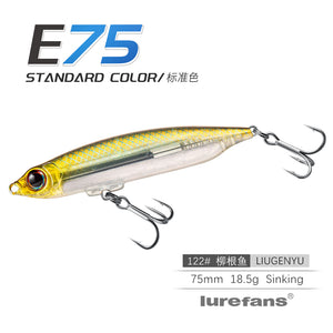Lurefans EURUS 75 hardbody lure detail