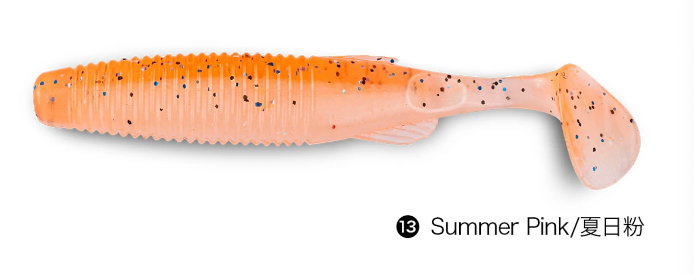 Lurefans Championship T-Tail soft lure colour options