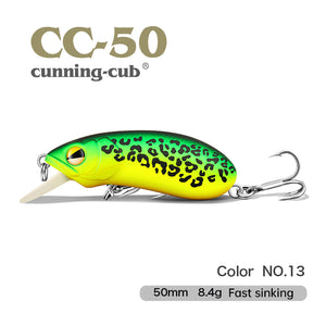 Lurefans CC50 Cunning Cub crankbait specifications