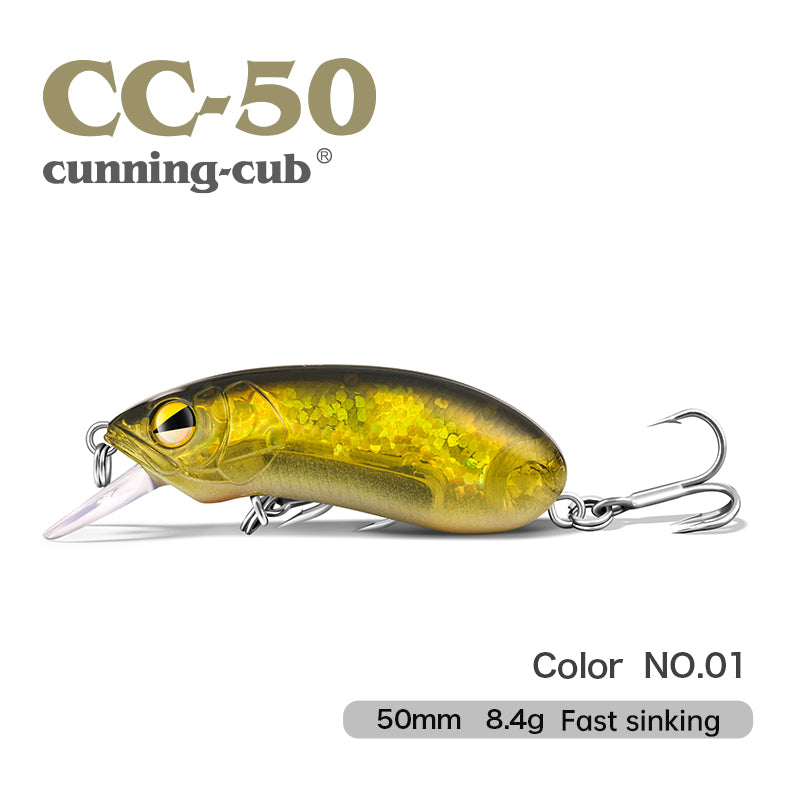 Lurefans CC50 Cunning Cub 50mm crankbait