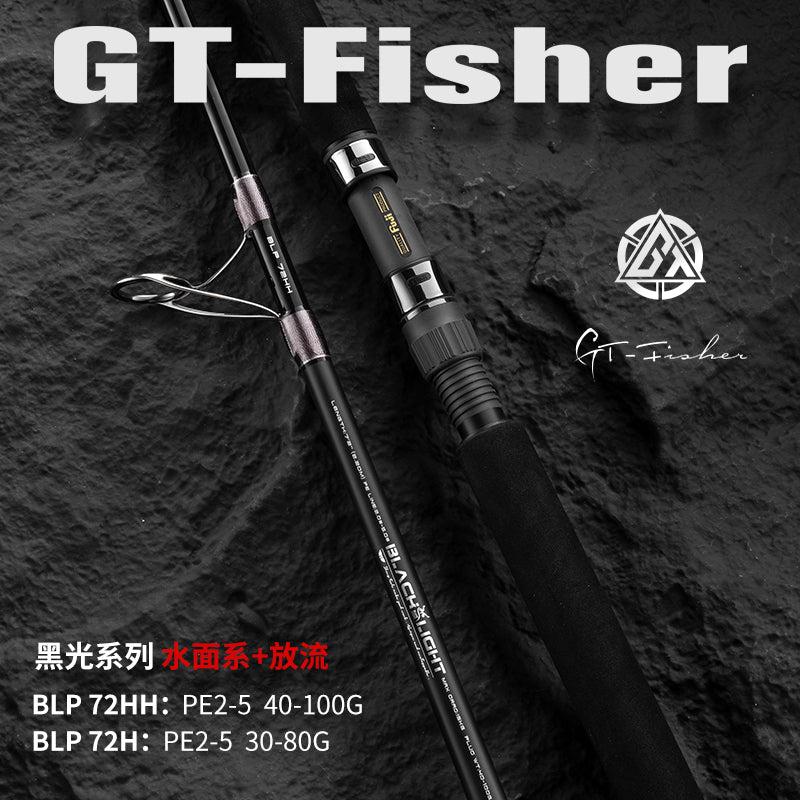 Ecooda GT-Fisher Black Light BLP Popping Rod