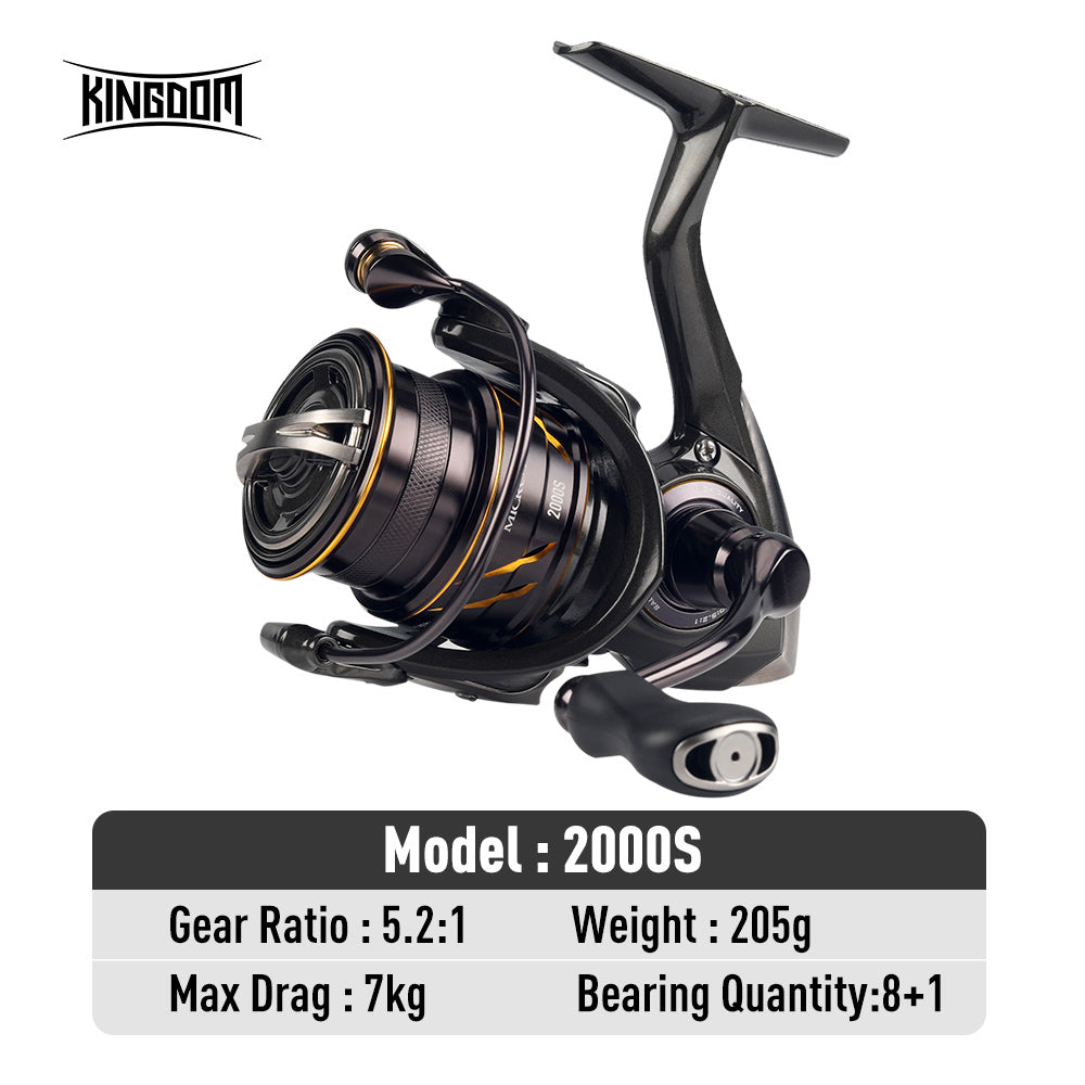 Lure Kingdom MT2000-S Spinning Reel