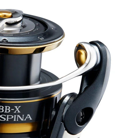 Shimano 23 BB-X Despina lever drag spinning reel – spool view