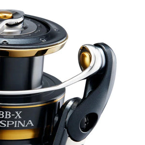 Shimano 23 BB-X Despina lever drag spinning reel – spool view
