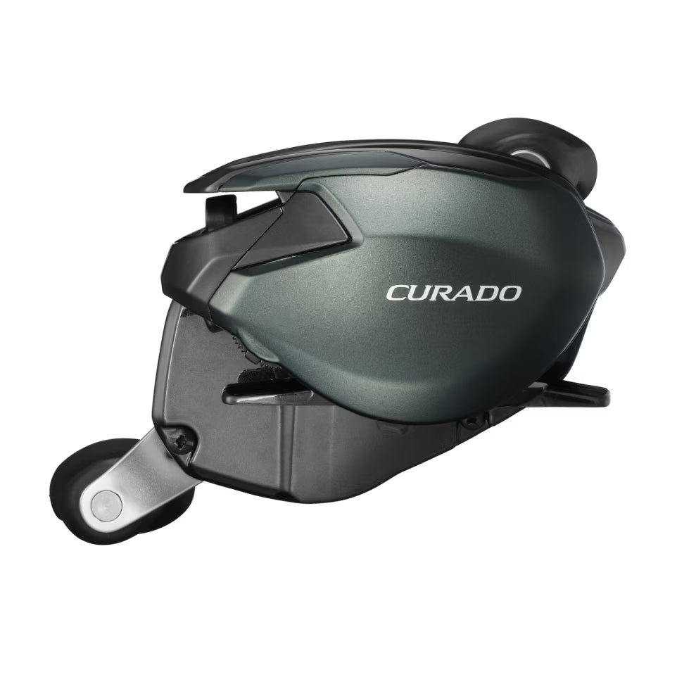 Shimano 23 Curado baitcasting reel – side profile