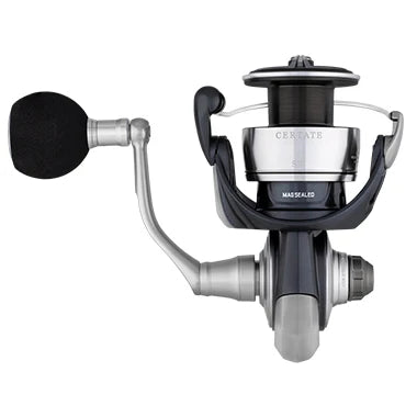 Daiwa Certate spinning reel – side profile