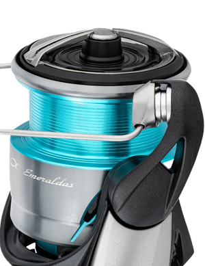 Daiwa Emeraldas eging spinning reel – rotor detail