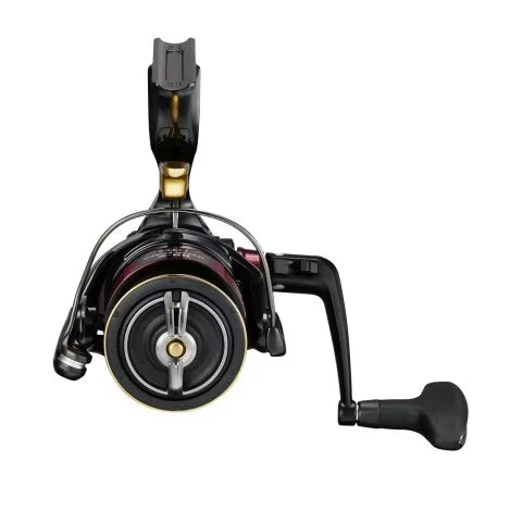 Shimano BB-X lever drag spinning reel – spool close-up