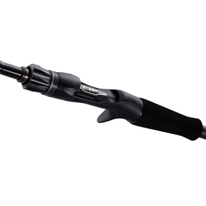 Shimano 26 Zodias spinning rod guides and blank construction close-up