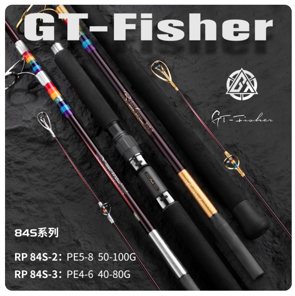 Ecooda GT-Fisher Rainbow RP popping rod