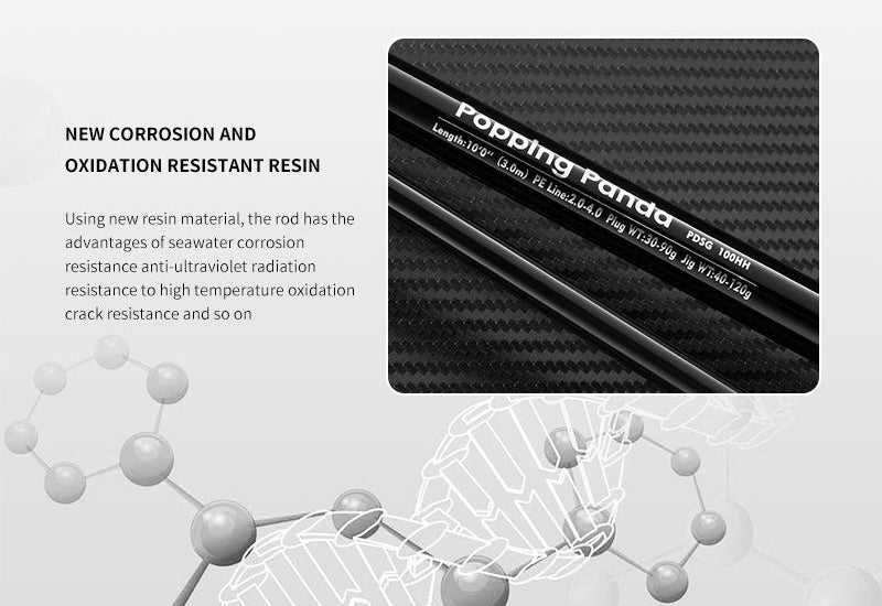 Ecooda Popping Panda PDSG100MH rod blank detail