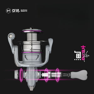 Ecooda SXF-3000D spool and drag detail