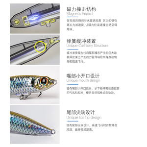 Lurefans EURUS 75 baitfish colour option