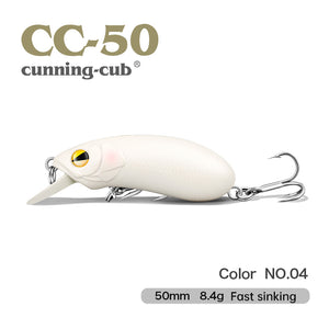 Lurefans CC50 fast-sinking crankbait detail