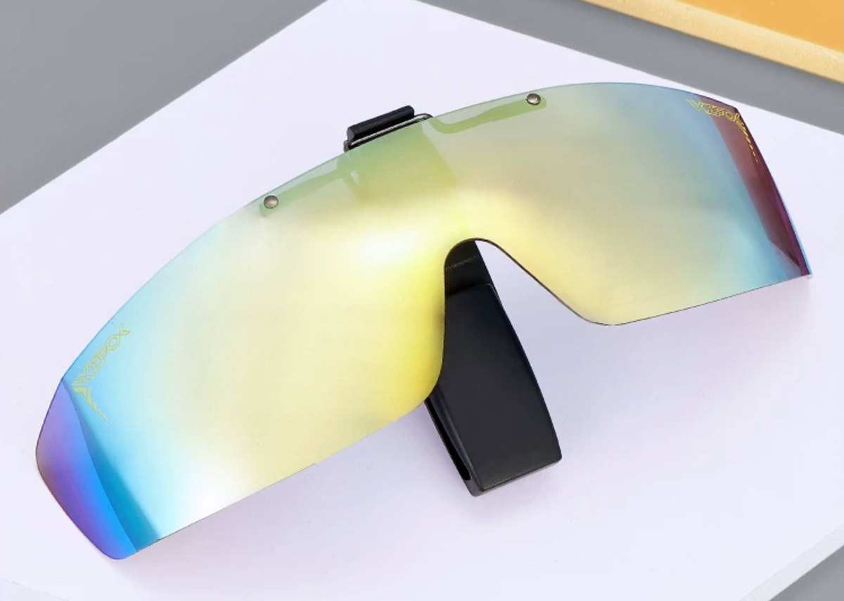 Cap-Brim Clip-On Polarized Sunglasses WDX_1089