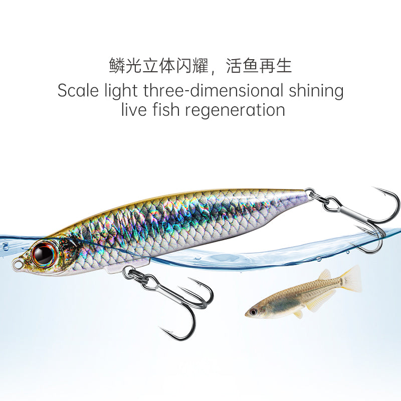 Lurefans EURUS 75 jerkbait colour option
