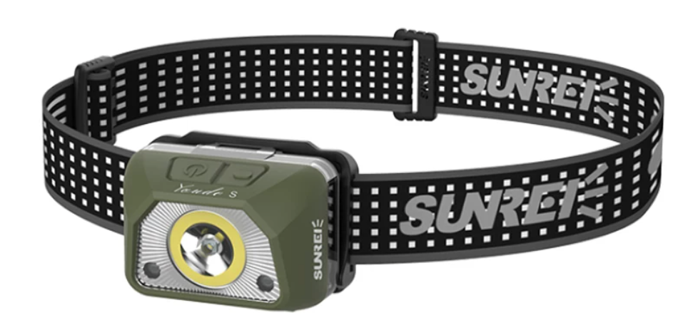 Sunrei YOUDO-S red light rechargeable headlamp