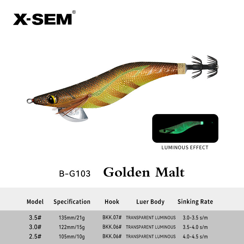X-SEM BG-1 Squid Jig
