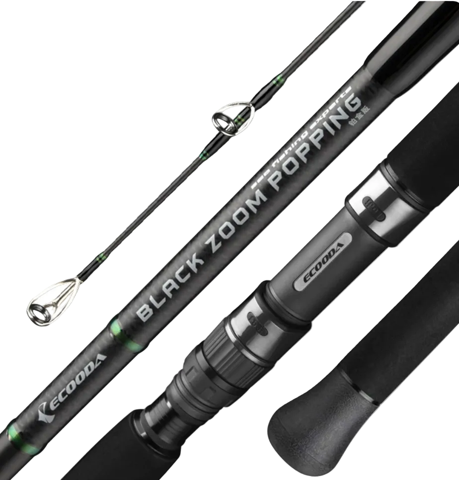 Ecooda Black Zoom Series Popping Rod ECZP