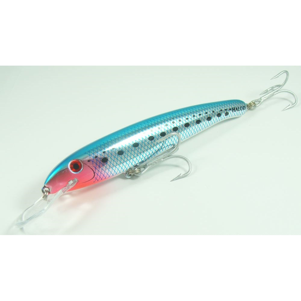 Halco Laser 190 CrazyDP deep-diving trolling lure in Pilchard colour