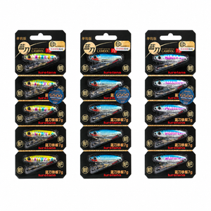 Lurefans Lamdou 7g metal jig colour assortment
