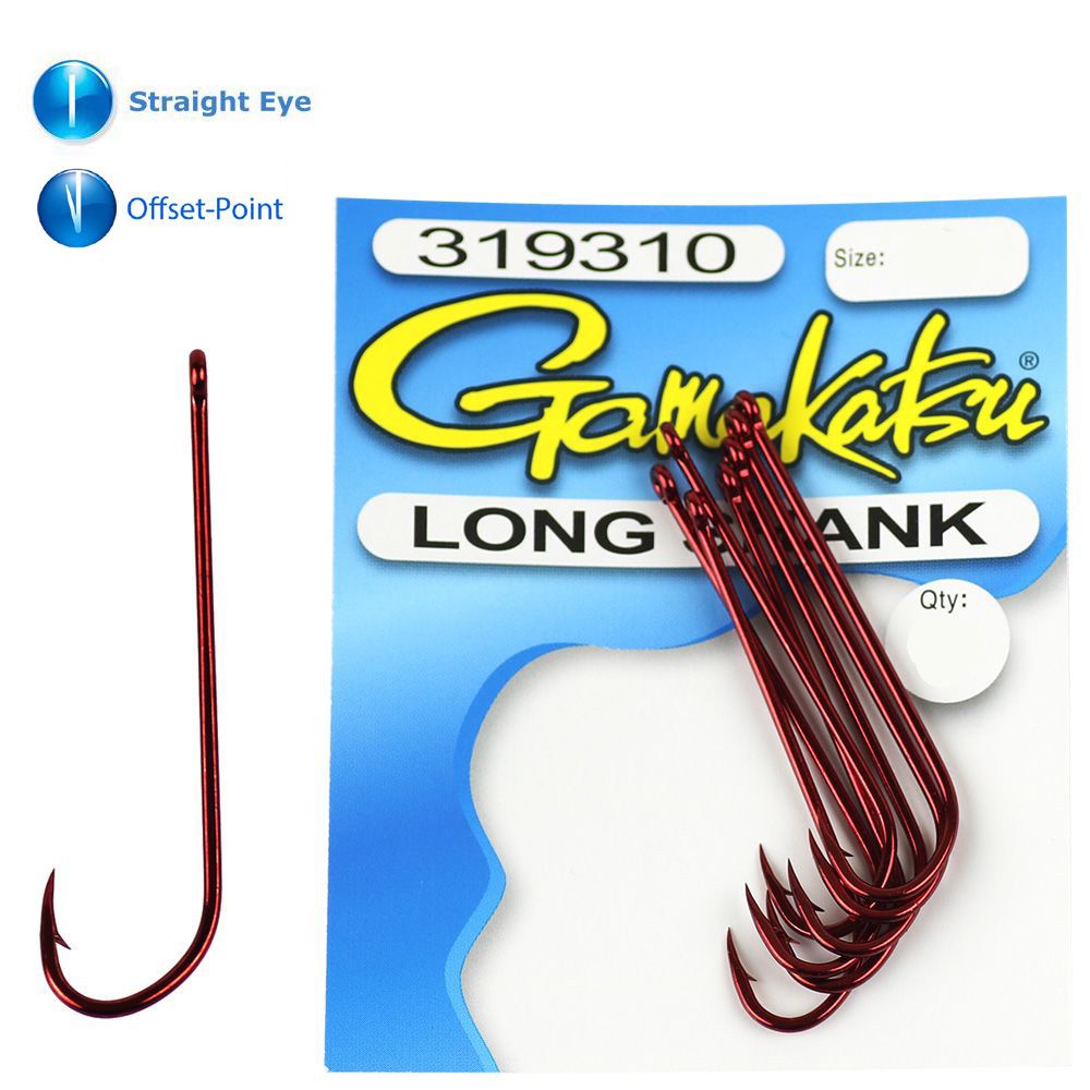 Gamakatsu Long Shank hooks, sold at Wild Current Sydney