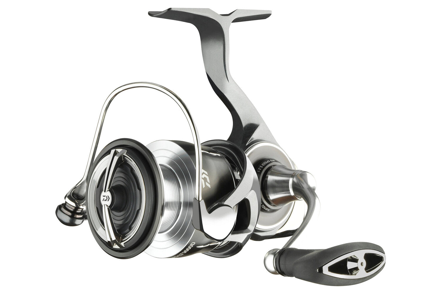 Daiwa LUVIAS spinning reel – angled product view