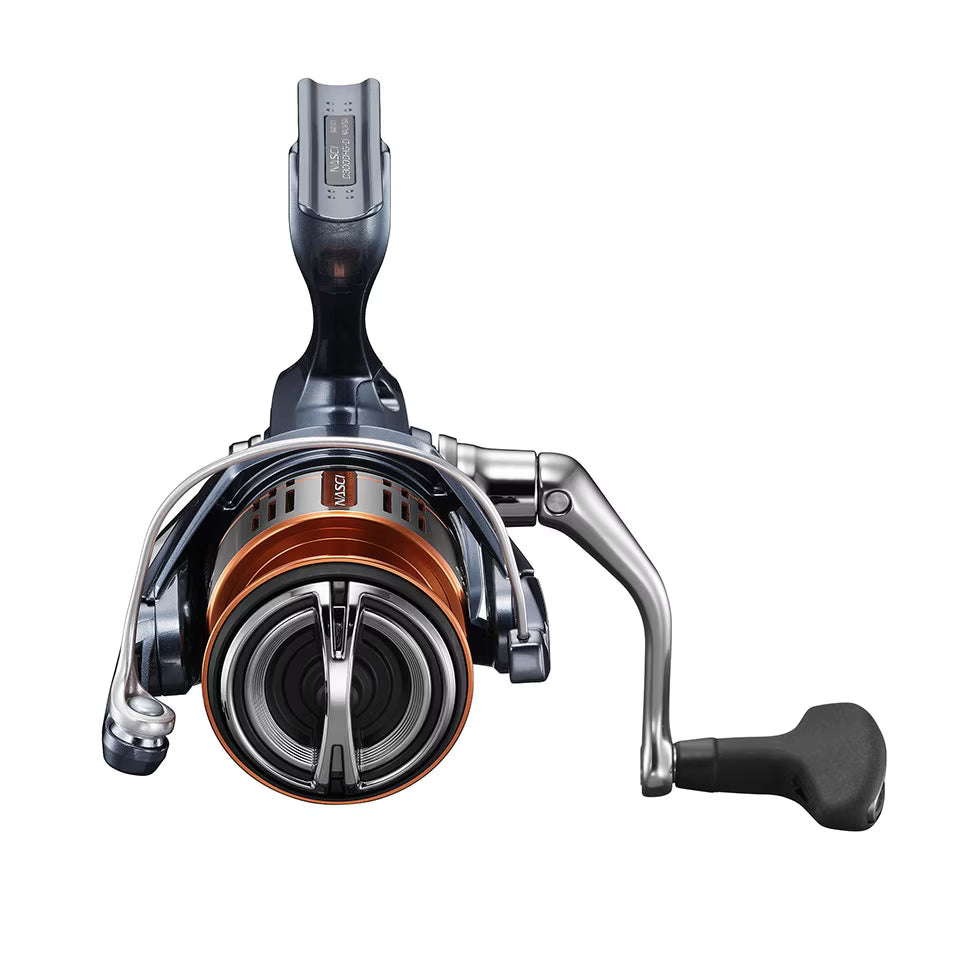 Shimano NASCI spinning reel – rotor close-up