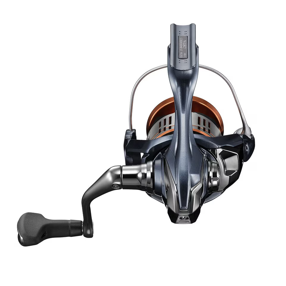 Shimano NASCI spinning reel – handle side