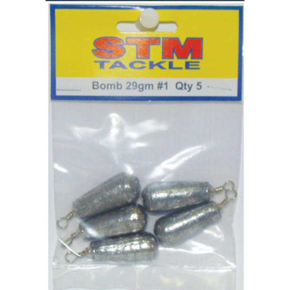 STM Tackle Bomb Sinker HPAK #1 29g