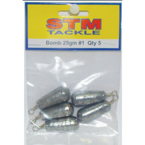 STM Tackle Bomb Sinker HPAK #1 29g