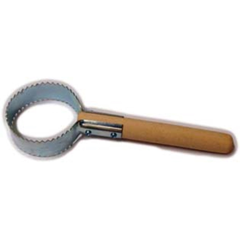 STM Tackle Fish Scaler Round Head Timber Handle