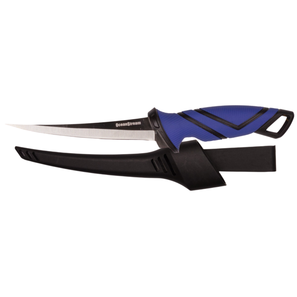 STM Tackle 6 inch Fillet Knife with Scabbard V2