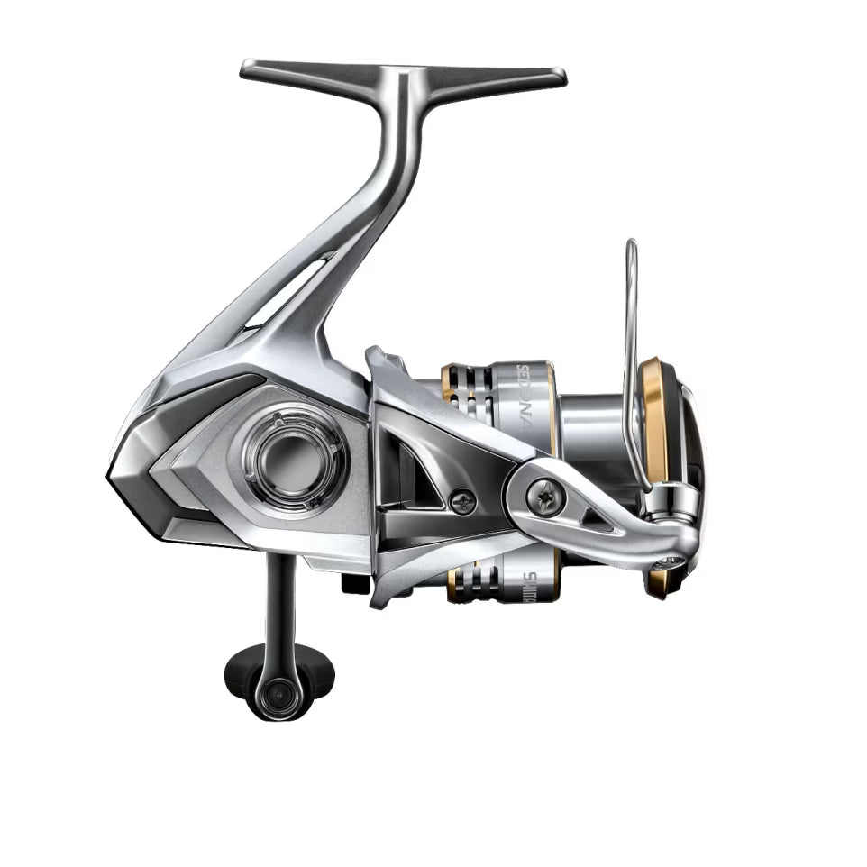 Shimano Sedona spinning reel – side profile