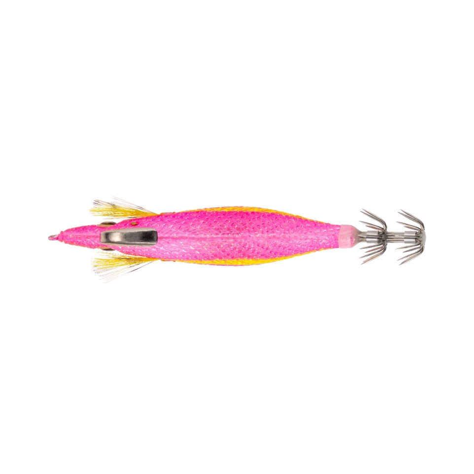 Shimano Sephia Clinch Flash Boost squid jig – hook and body close-up
