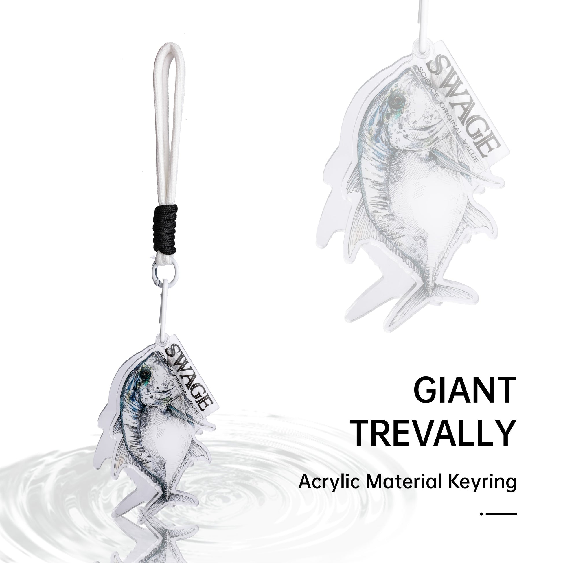 SWAGE FinTide Attack Key Ring GT