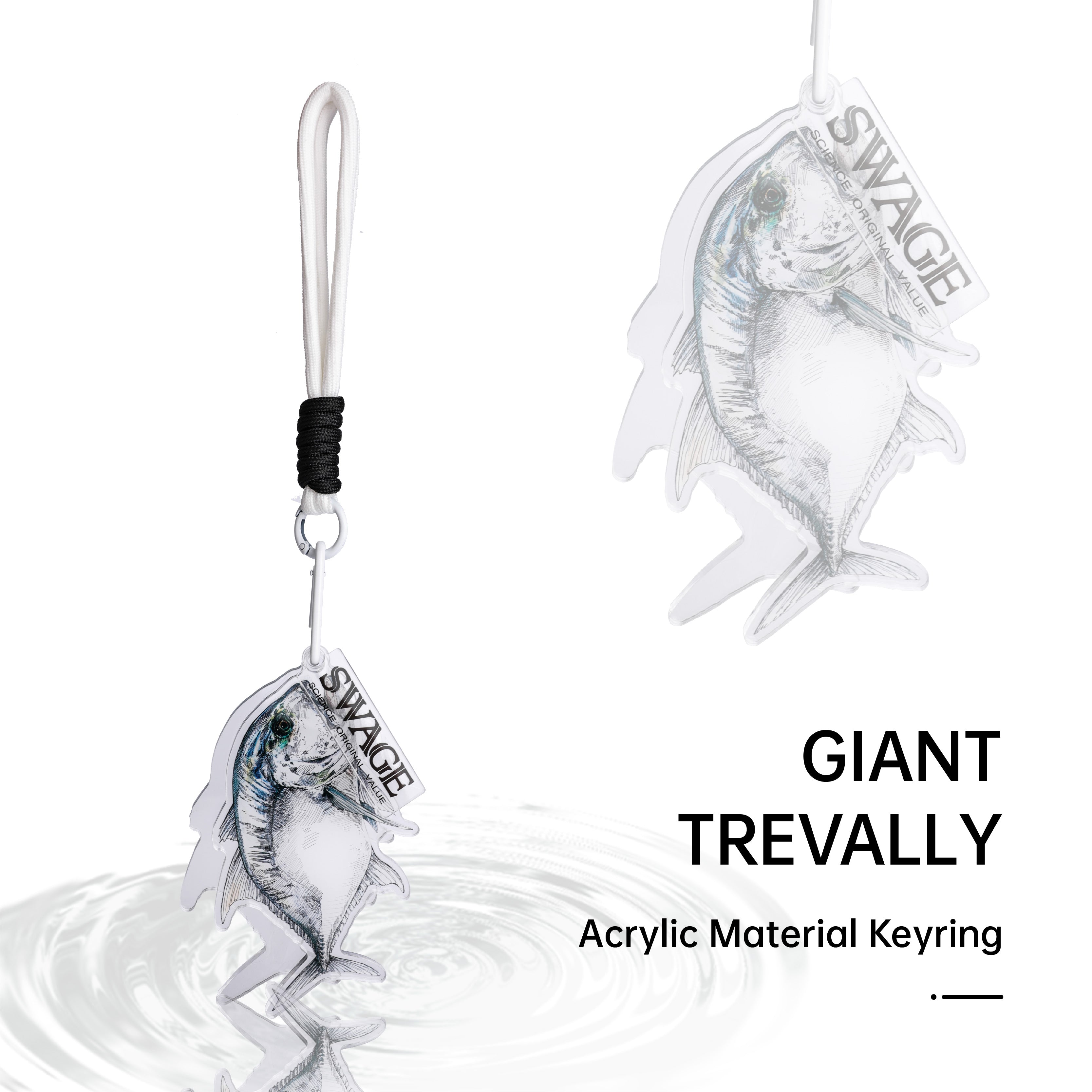 SWAGE FinTide Attack Key Ring GT
