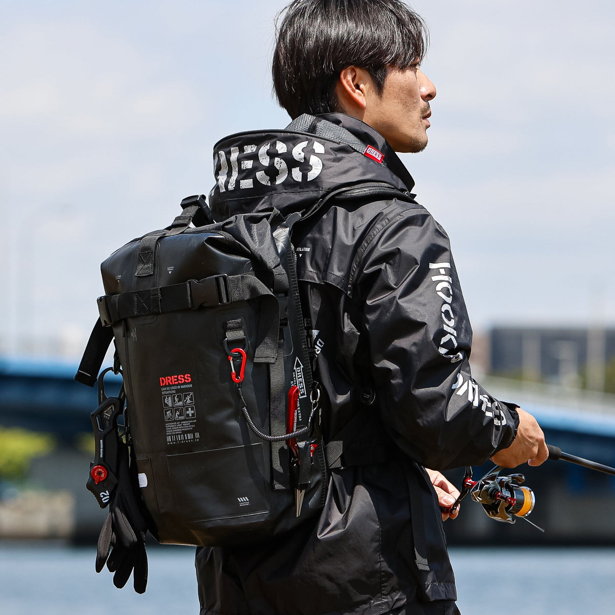 DRESS waterproof fishing backpack