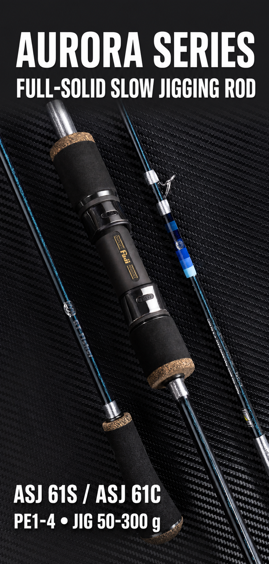 Ecooda GT-Fisher Aurora ASJ Slow Jigging Rod