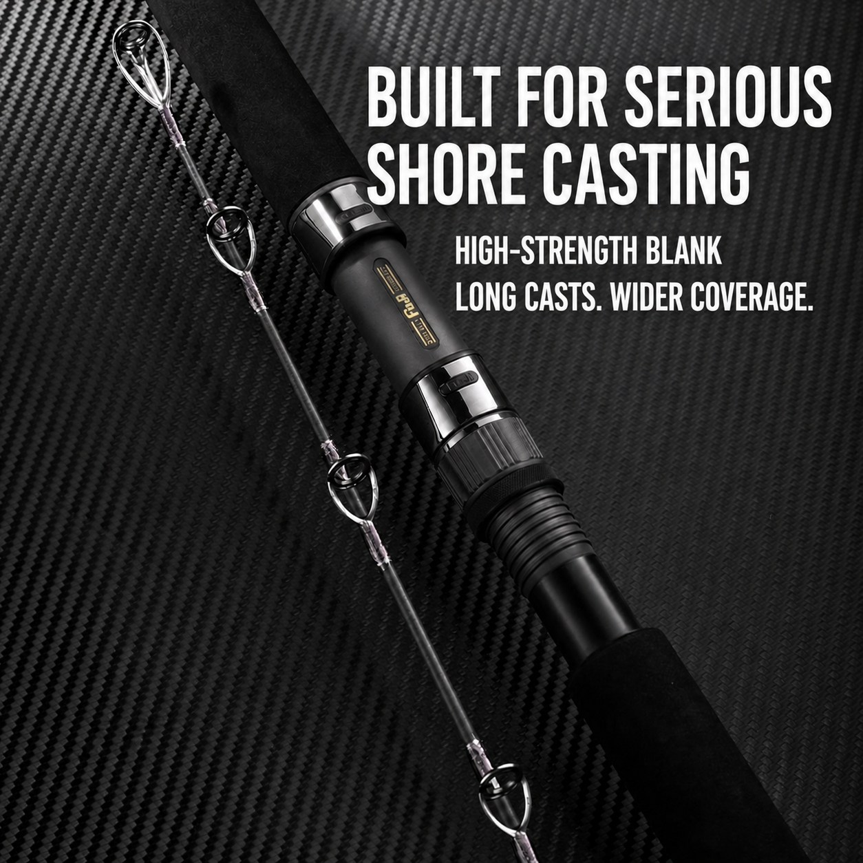 Ecooda Black Light BSG 100H Shore Casting Rod details