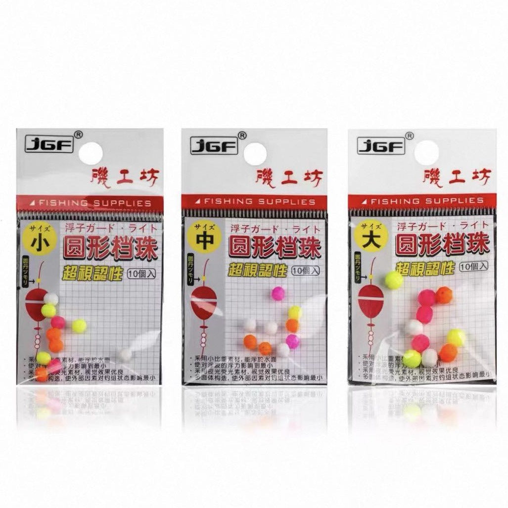 JGF stopper round bead – product and packaging
