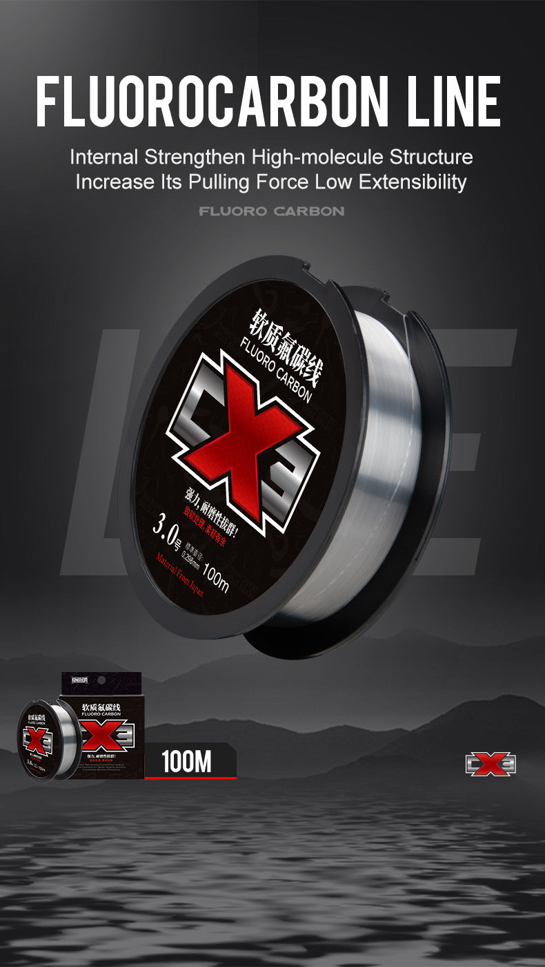 Lure Kingdom Fluorocarbon Leader Line