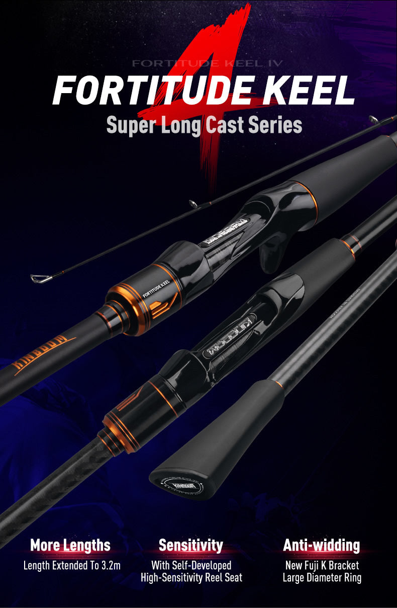 Lure Kingdom Fortitude Keel IV saltwater spinning rod - S1002MH