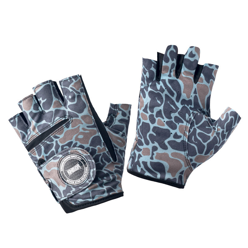 Lure Kingdom camouflage lure fishing gloves