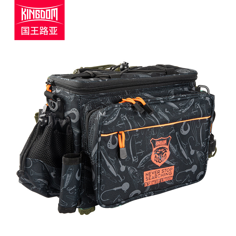 Lure Kingdom LYB-13 blue black sling tackle bag