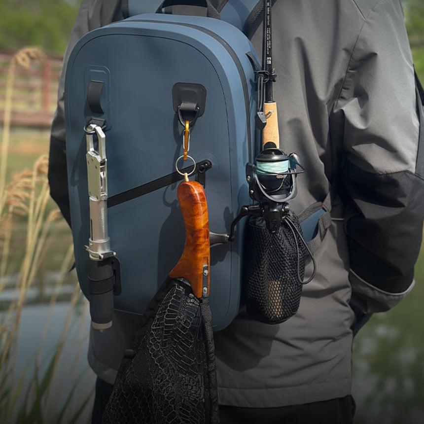 Lure Kingdom LYB-25 water resistant tackle backpack