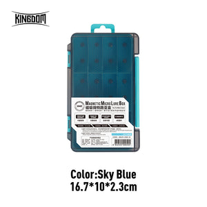 Lure Kingdom LYH-2501 magnetic tackle box blue variant