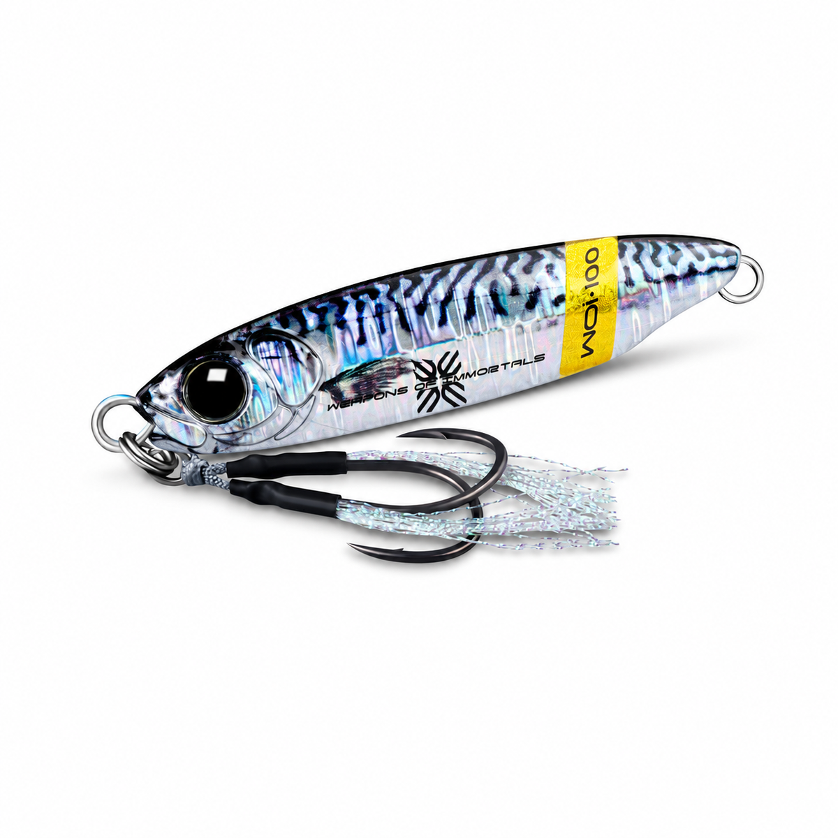 Lurefans WOI Lamdou colour 07 Mackerel on white background